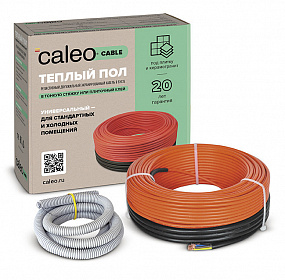 Нагревательная секция для теплого пола CALEO CABLE 18W-80, 11,1 м2